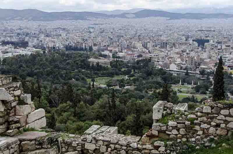 205 - Grecia - Atenas - panoramica